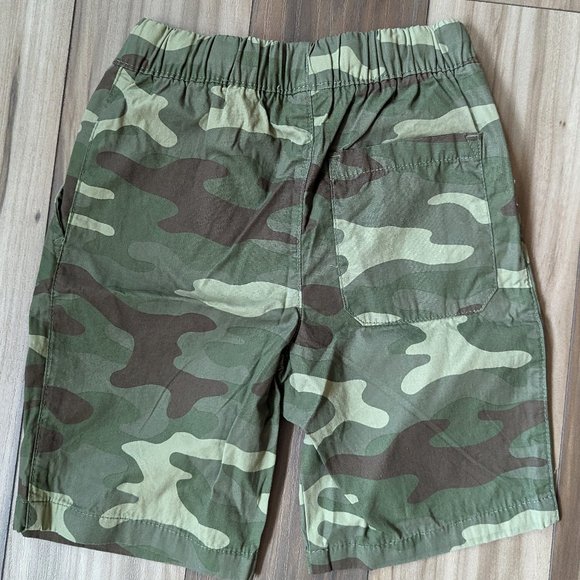 Carter's Toddler Boys Shorts Green CAMO Cotton w/ Pocket Real Drawcords … - Picture 4 of 6